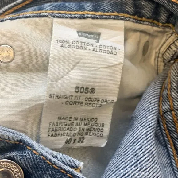 vintage mens 505 levis mom jeans - Picture 7 of 7
